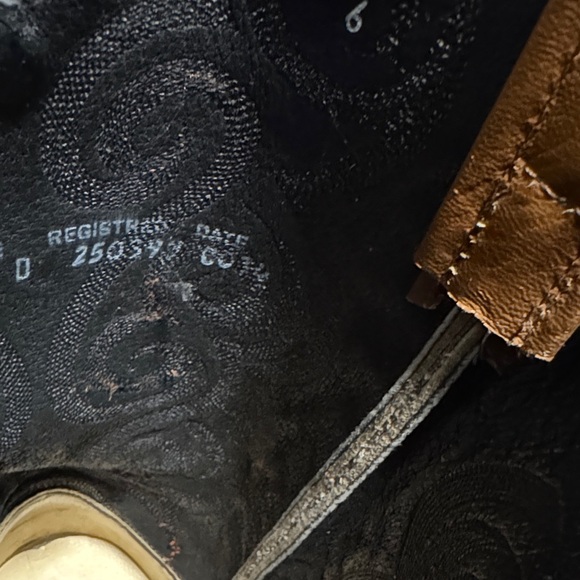 Real ostrich leg Dan Post Rich Brown Western Boots - Picture 7 of 11